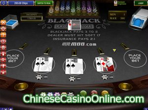 经典21点累积奖池老虎机 (Blackjack Progressive Classic)