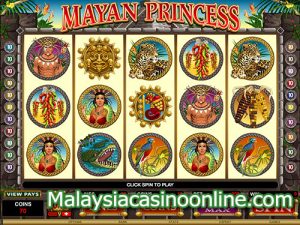 玛雅公主老虎机 (Mayan Princess Slot)