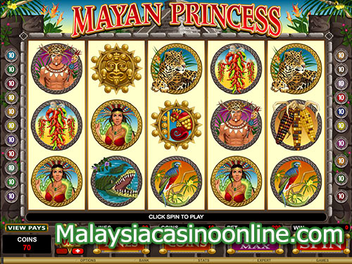 玛雅公主老虎机 (Mayan Princess Slot)